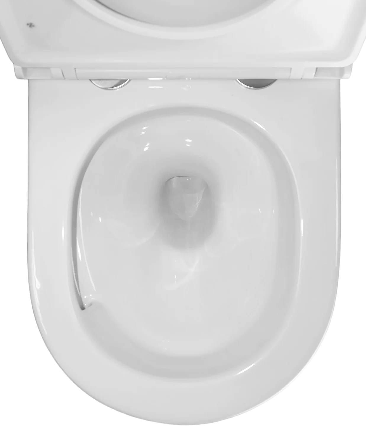 Унитаз подвесной Azario TERSO 495x360x370 безободковый, слив «Скрытое Торнадо» с быстросъемным сиденьем «Микролифт» (AZ-092E-UQ3) — фото №8