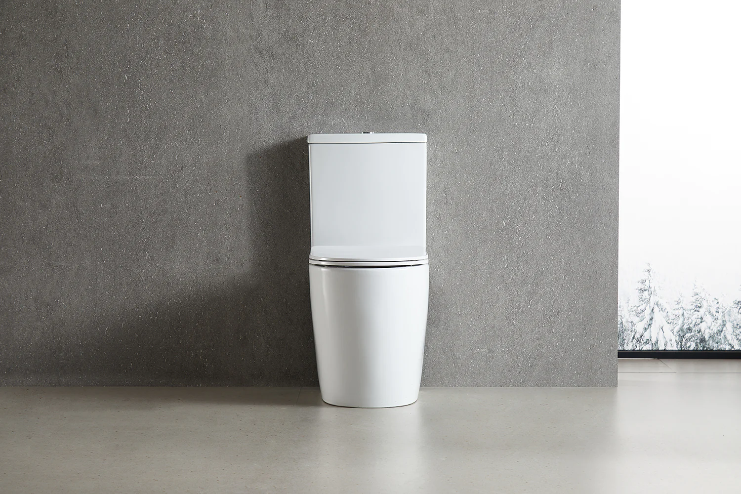 Унитаз-компакт Azario LEO TORNADO FLUSHING 360х595х820 напольный, безободковый, слив «Торнадо», в комплекте с быстросъемным сиденьем микролифт (AZ-1253CT) — фото №11