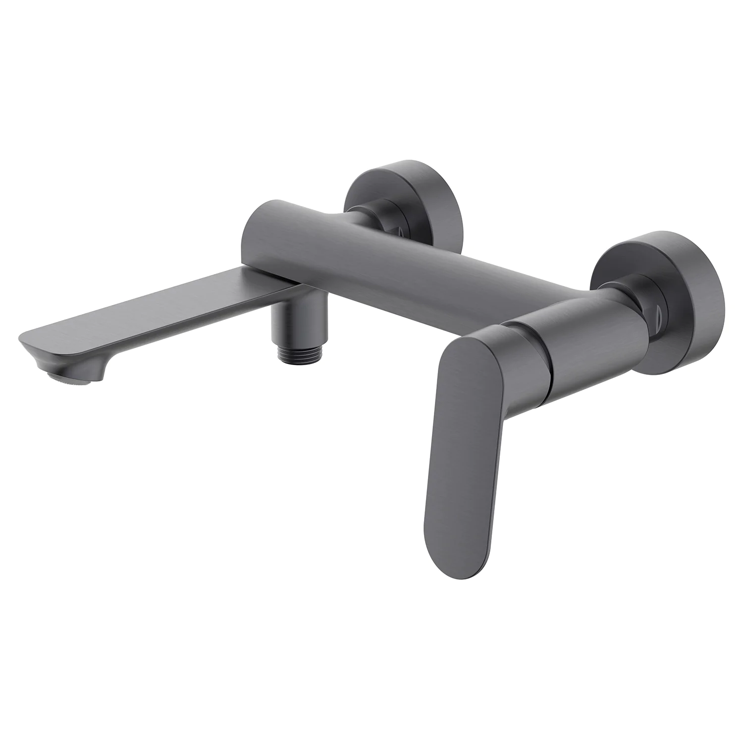 Cмеситель для ванны Azario Alanti с ручным душем, керамический картридж, шланг 150 см, графит (AZ-K3032GR) — фото №2