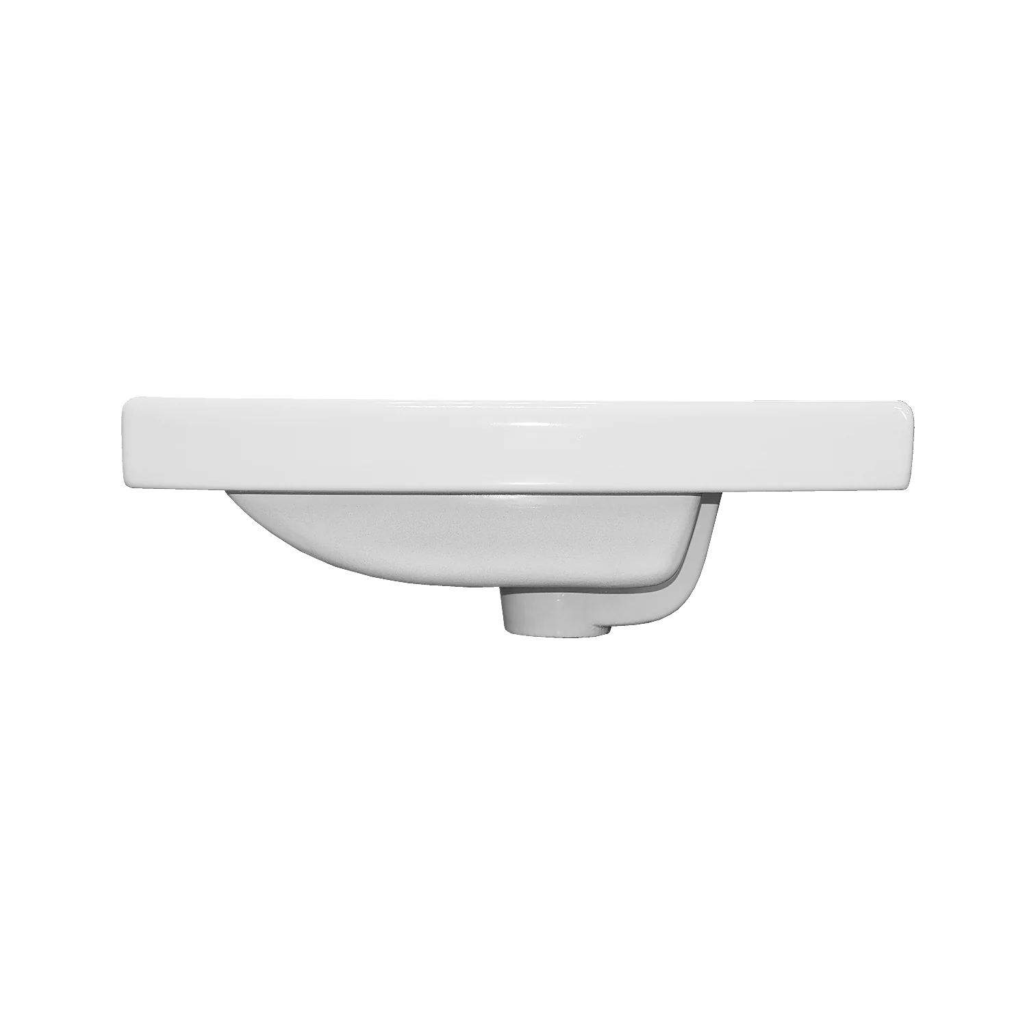 Комплект Тумба Azario KANTRI 45 450х250х775 подвесная, с раковиной Фостер 45, левая, белый глянец (CS00097244) — фото №8