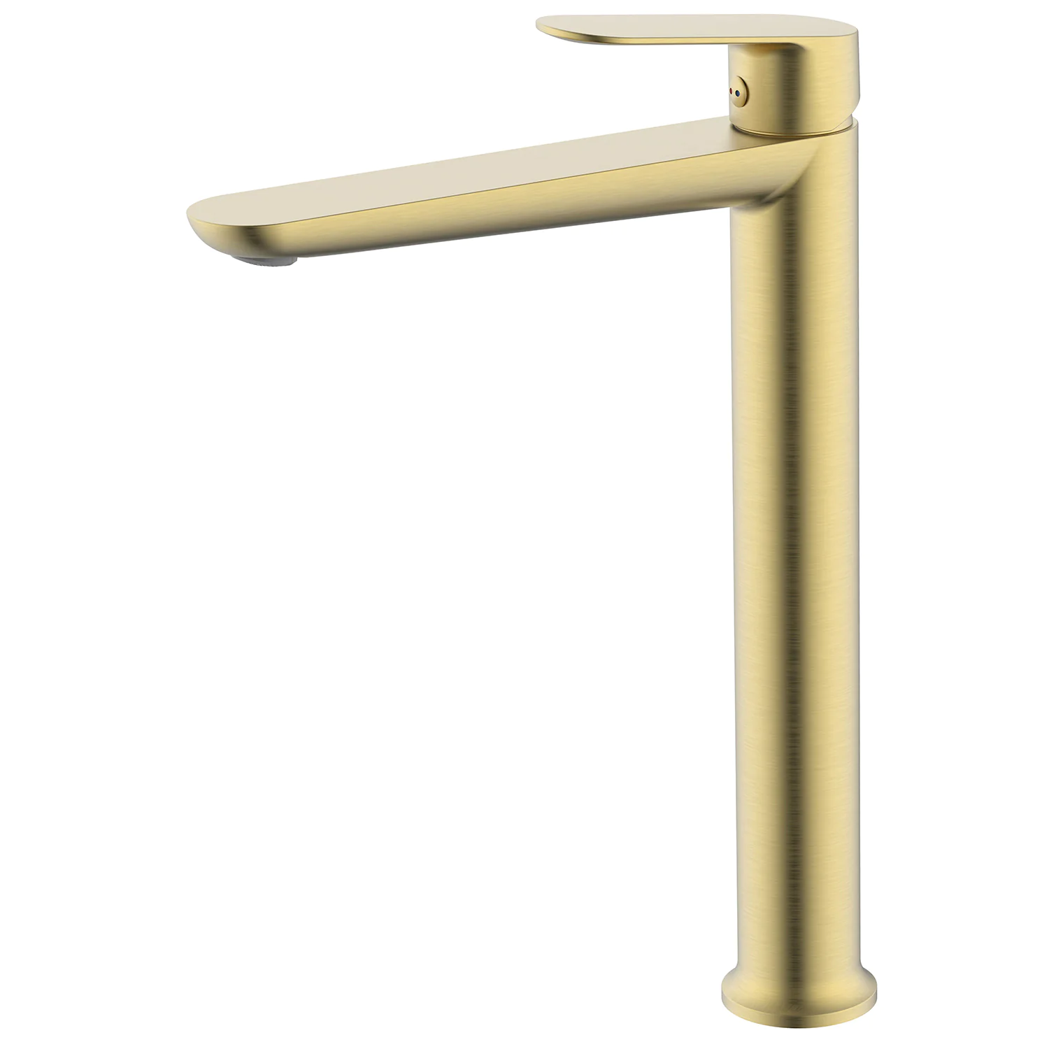 Смеситель для раковины-чаши Azario Alanti высокий, керамический картридж, золото матовое (AZ-K9032MG) — фото №1