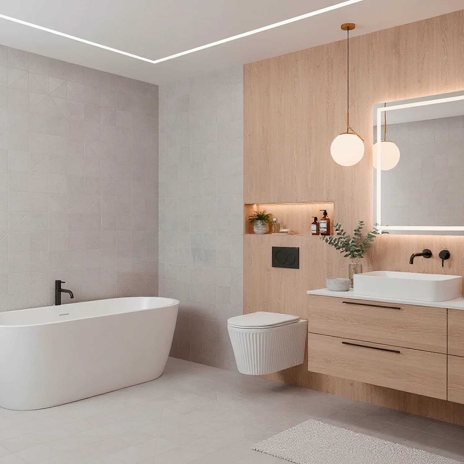 Унитаз подвесной Azario STILL 520х365х346 безободковый, система смыва «Скрытое Торнадо», с быстросъемным сиденьем «Микролифт» (AZ-1909T) — фото №10