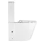 Унитаз-компакт Azario LANDER 410х665х835 напольный, безободковый, в комплекте с быстросъемным сиденьем «Микролифт» (AZ-1299A) — фото №13
