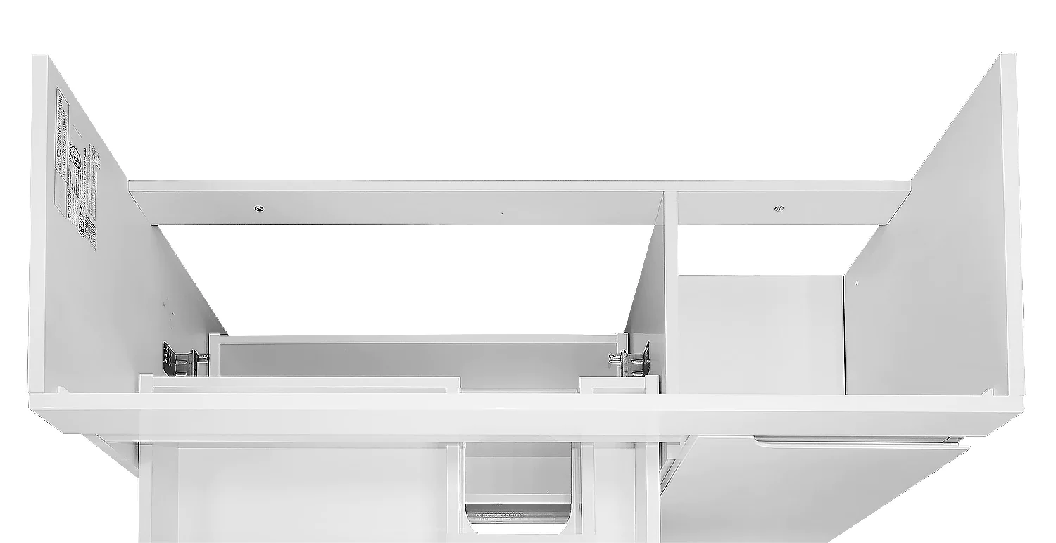 Комплект Тумба Azario KANTRI 100/2Н 1005х455х870 напольная, с раковиной Фостер 100, белый глянец (CS00097259) — фото №5