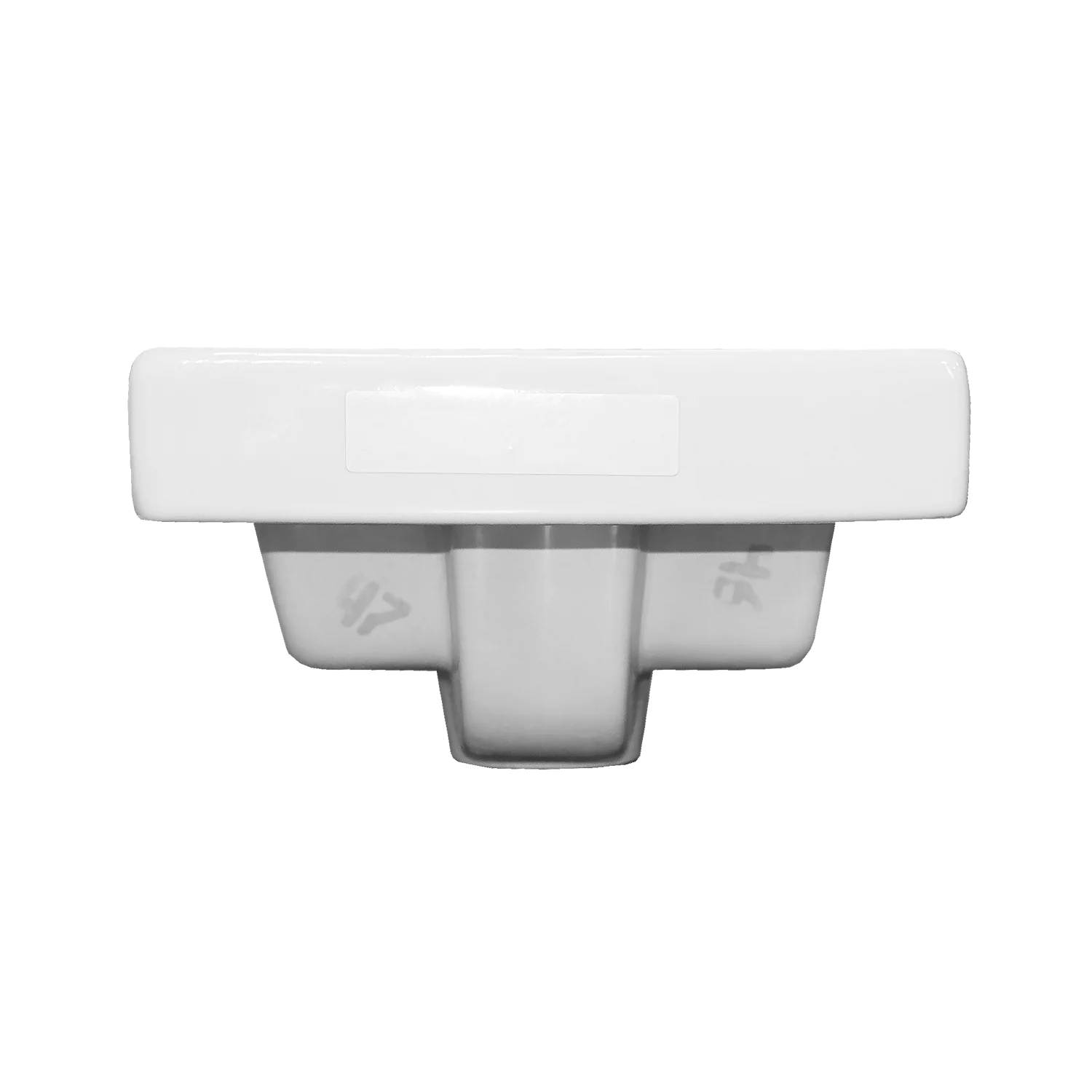 Комплект Тумба Azario KANTRI 45 450х250х775 подвесная, с раковиной Фостер 45, левая, белый глянец (CS00097244) — фото №9