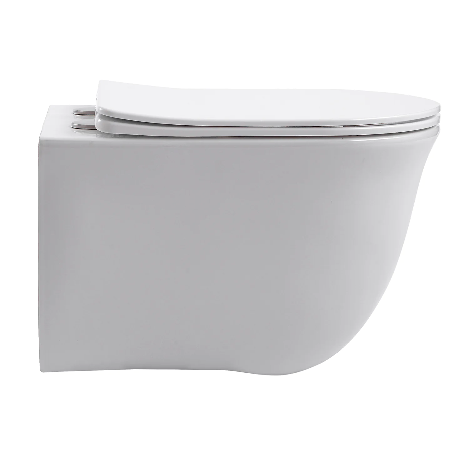 Унитаз подвесной Azario LISTA 490х365х340 безободковый, система смыва «Скрытое Торнадо», с быстросъемным сиденьем «Микролифт» (AZ-1177T) — фото №8