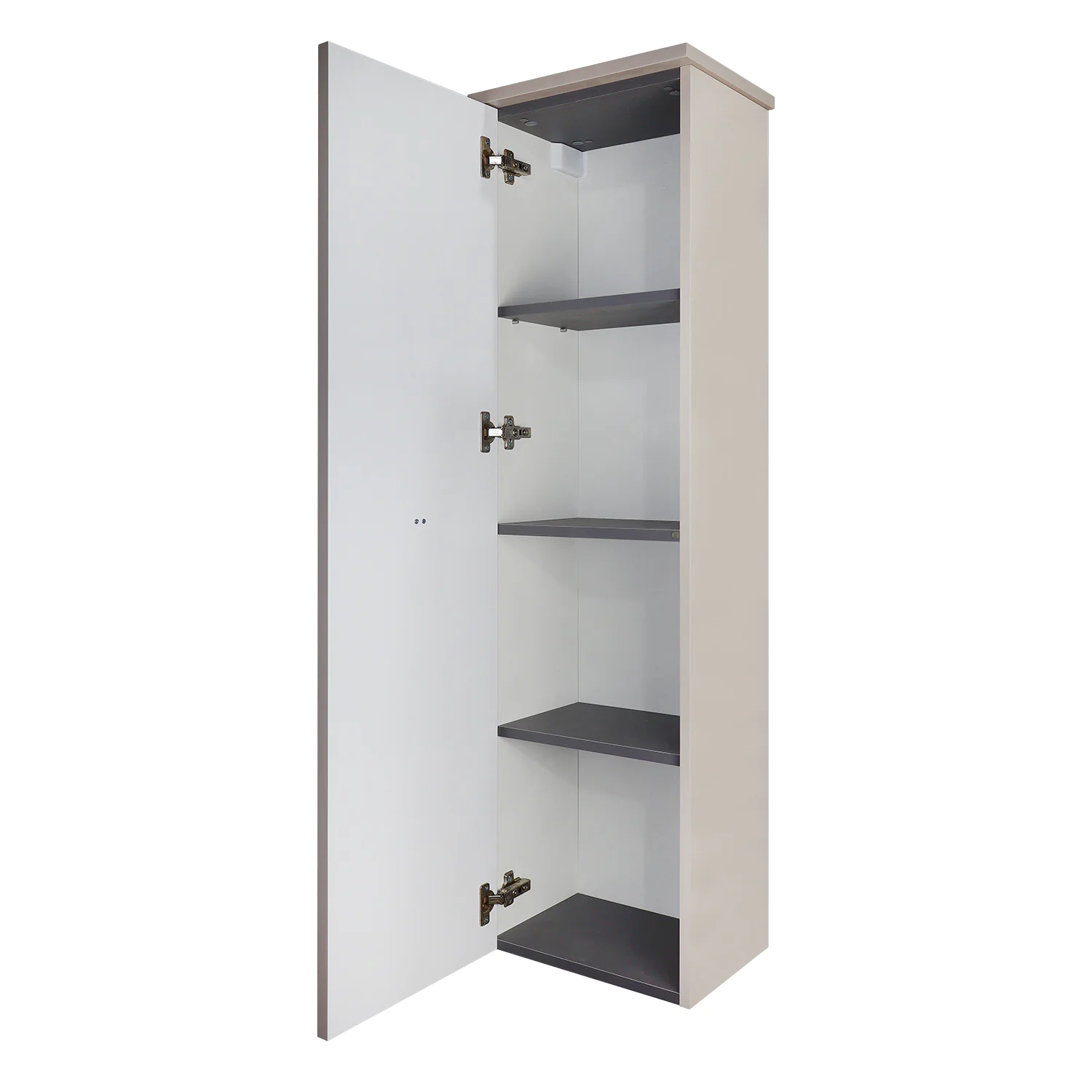 Пенал подвесной Azario LAURA 400х330х1350 левосторонний, кашемир, фурнитура золото (CS00096955) — фото №2