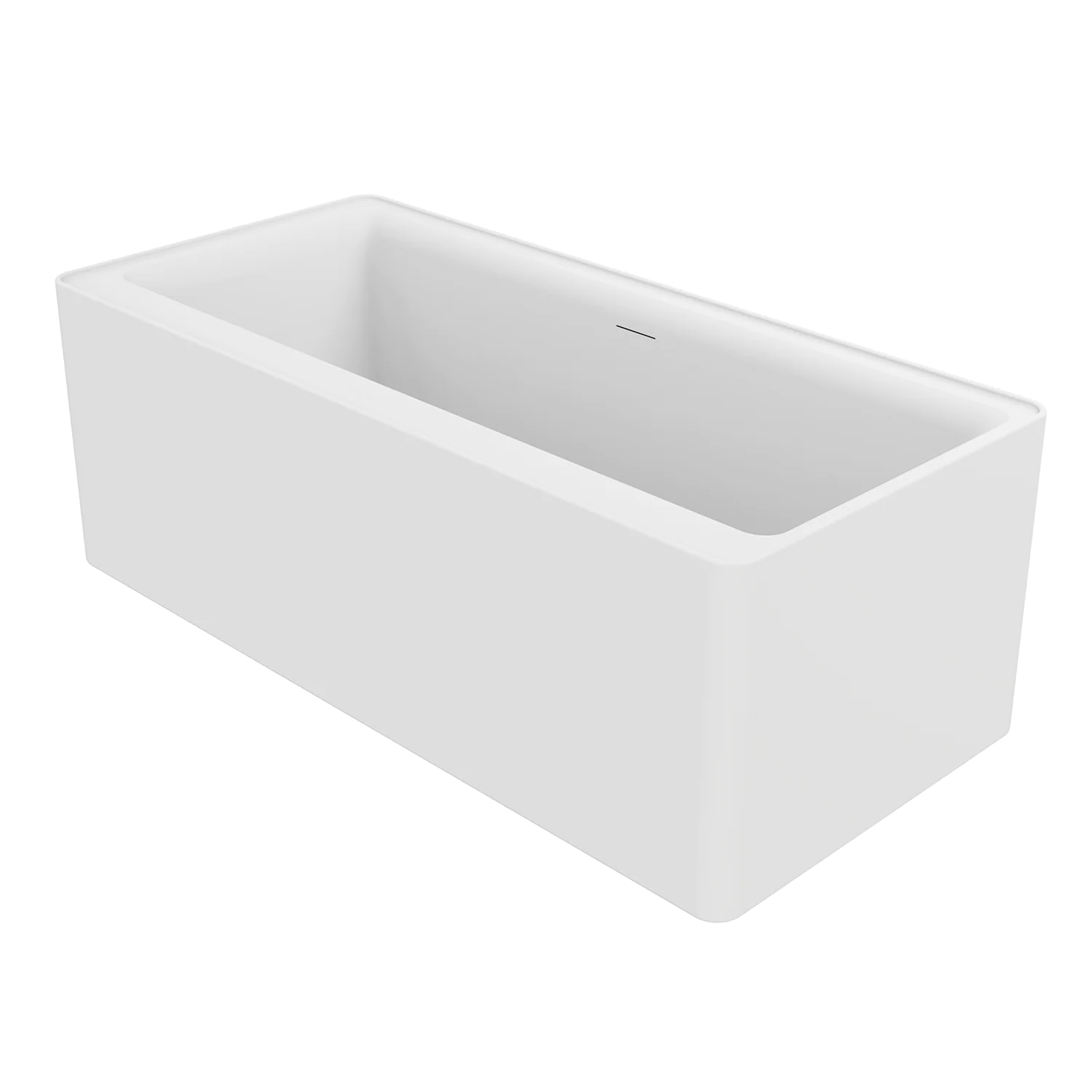 Ванна акриловая Azario Dew 1700x800x600 отдельностоящая, в комплекте с сифоном и металлической рамой (AZ-8673-1.7) — фото №1