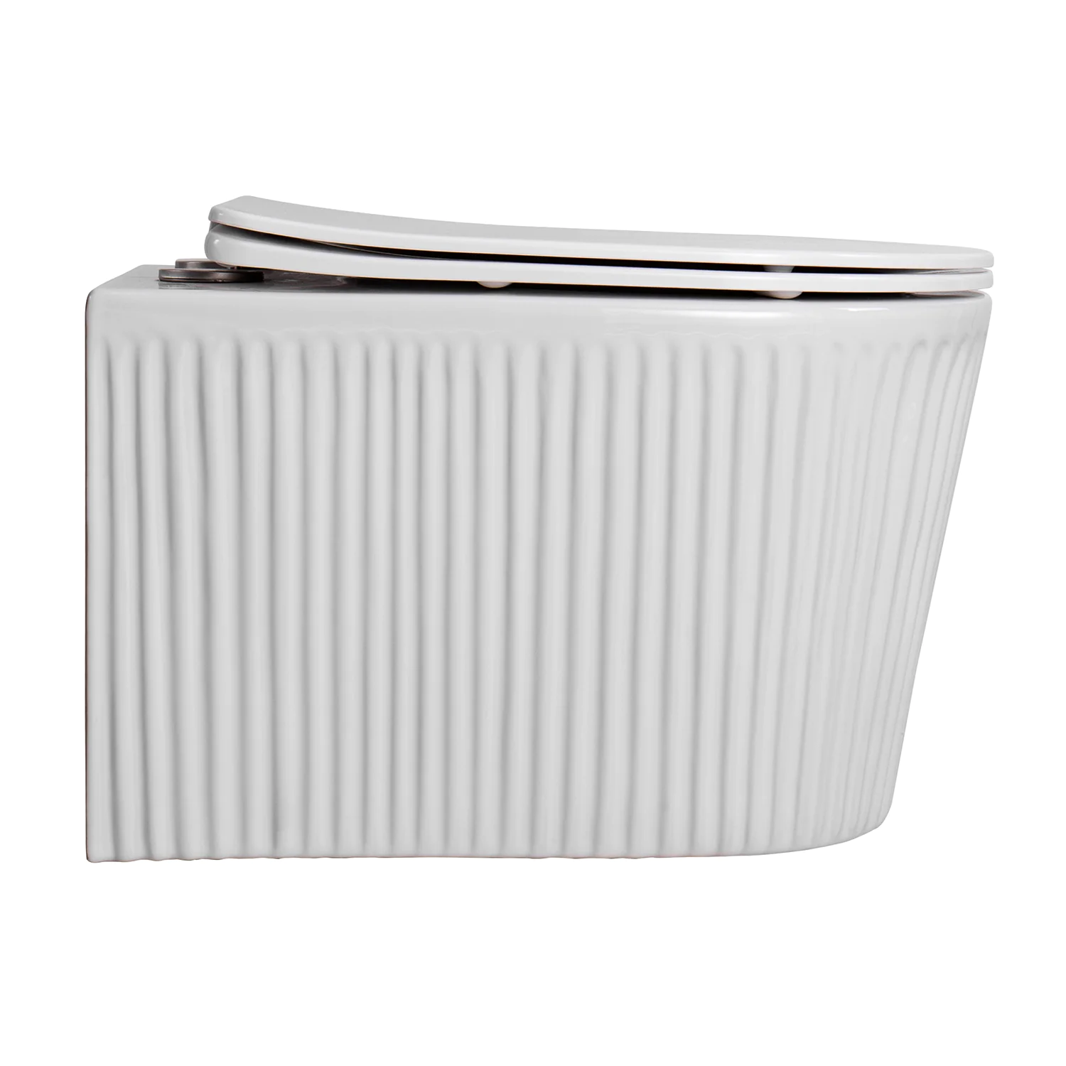 Унитаз подвесной Azario STILL 520х365х346 безободковый, система смыва «Скрытое Торнадо», с быстросъемным сиденьем «Микролифт» (AZ-1909T) — фото №8