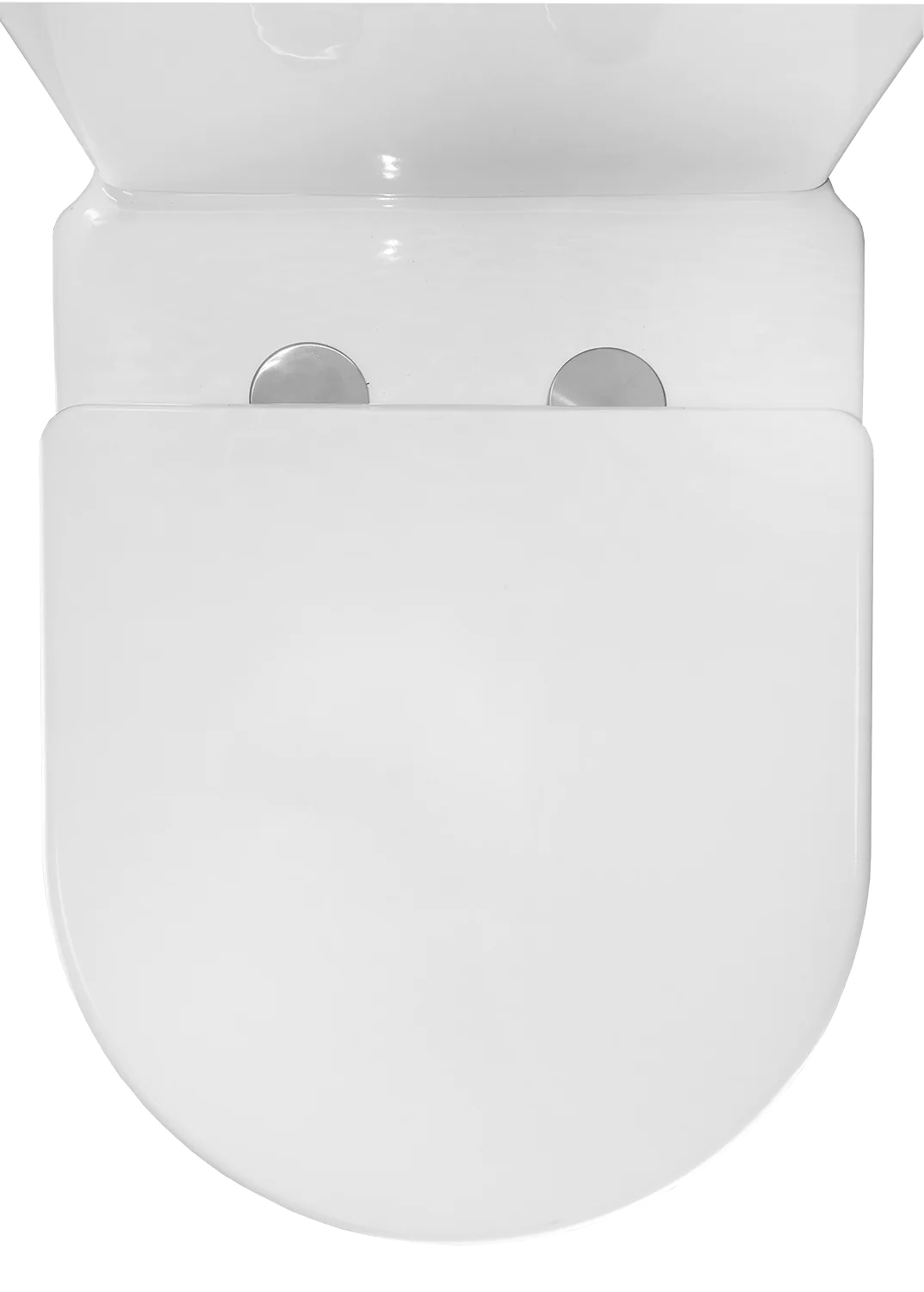 Унитаз-компакт Azario LANDER 410х665х835 напольный, безободковый, в комплекте с быстросъемным сиденьем «Микролифт» (AZ-1299A) — фото №10