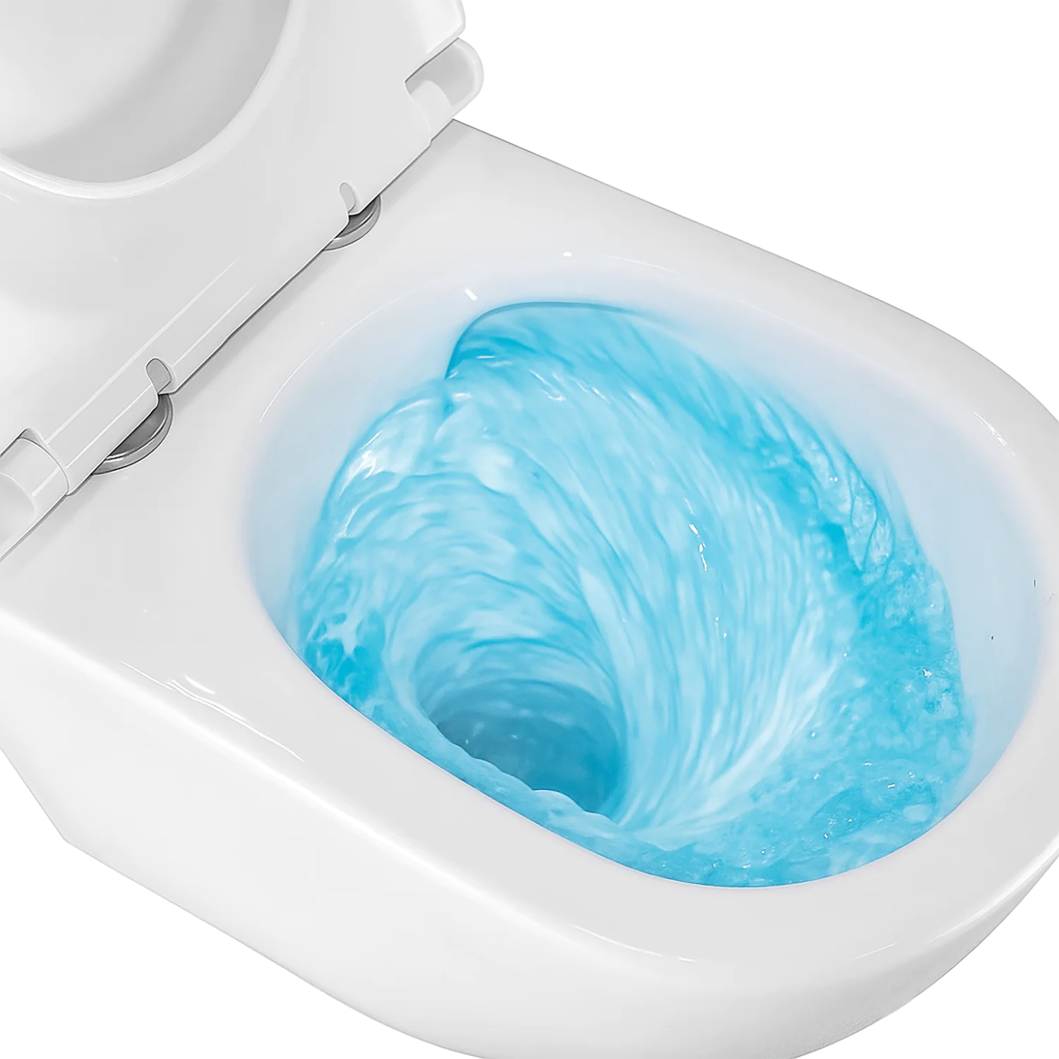 Унитаз подвесной Azario BONELLE 345х490х350 безободковый, смыв «Торнадо», с быстросъемным сиденьем микролифт (AZ-2801E) — фото №14