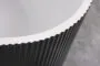 Ванна акриловая Azario LAGO BLANCO BLACK 1700х750х580 пристенная, левосторонняя, в комплекте с сифоном и металлической рамой, белый глянец/черный матовый (AZ-6724-1CLB 17075) — фото №11
