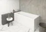 Ванна акриловая Azario BELLA 130*70 см, пристенная, прямоугольная, белый (AV.0020130) — фото №5