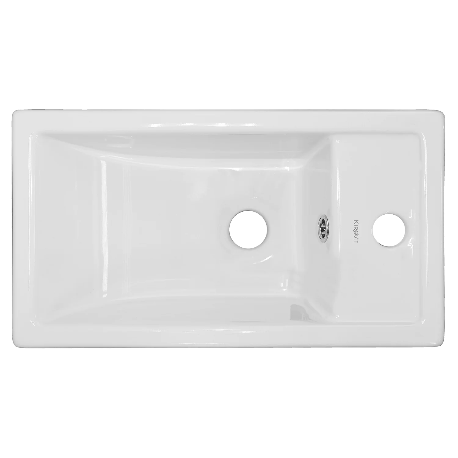 Комплект Тумба Azario KANTRI 45 450х250х775 подвесная, с раковиной Фостер 45, левая, белый глянец (CS00097244) — фото №6