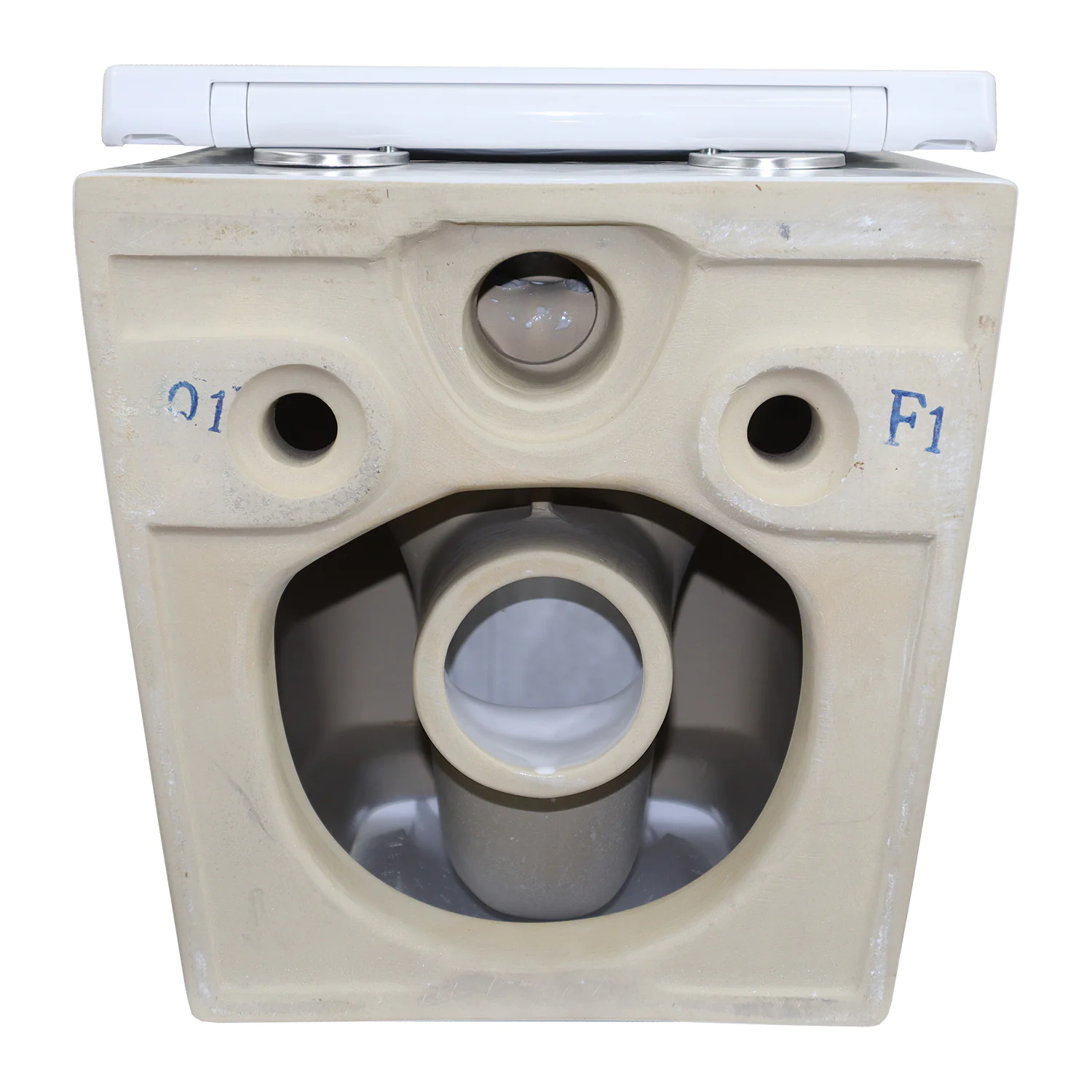 Унитаз подвесной Azario PRO 340х490х350 безободковый, в комплекте с быстросъемным сидением микролифт (PRO-002) — фото №8