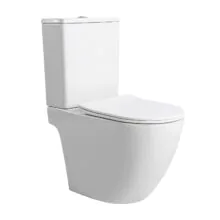 Унитаз-компакт Azario LEVITA 630х385х815 напольный, безободковый, система смыва «Скрытое Торнадо», с быстросъемным сиденьем «Микролифт» ( AZ-2903T)