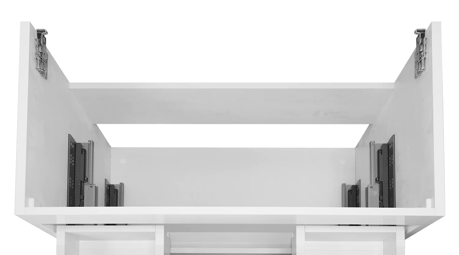 Комплект Тумба Azario ARMARIO 70/2 700х450х585 подвесная, с раковиной CLASSIK 70, белый глянцевый (CS00096970) — фото №5