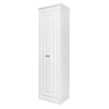 Пенал подвесной Azario LAURA 400х330х1350 левосторонний, белый глянцевый, фурнитура хром (CS00096954)