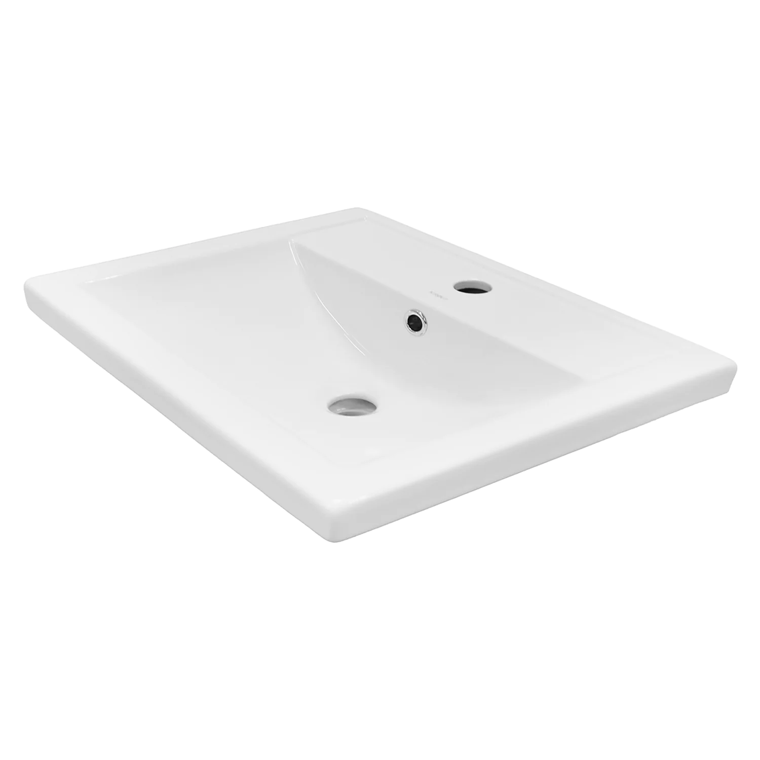 Комплект Тумба Azario KANTRI 50Н 500х400х870 напольная, с раковиной Фостер 50, белый глянец (CS00097247) — фото №6