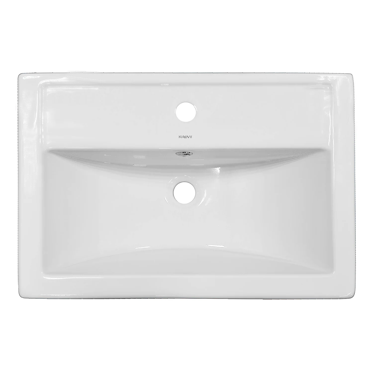 Комплект Тумба Azario KANTRI 60/2Н 605х405х870 напольная, с раковиной Фостер 60, белый глянец (CS00097250) — фото №7