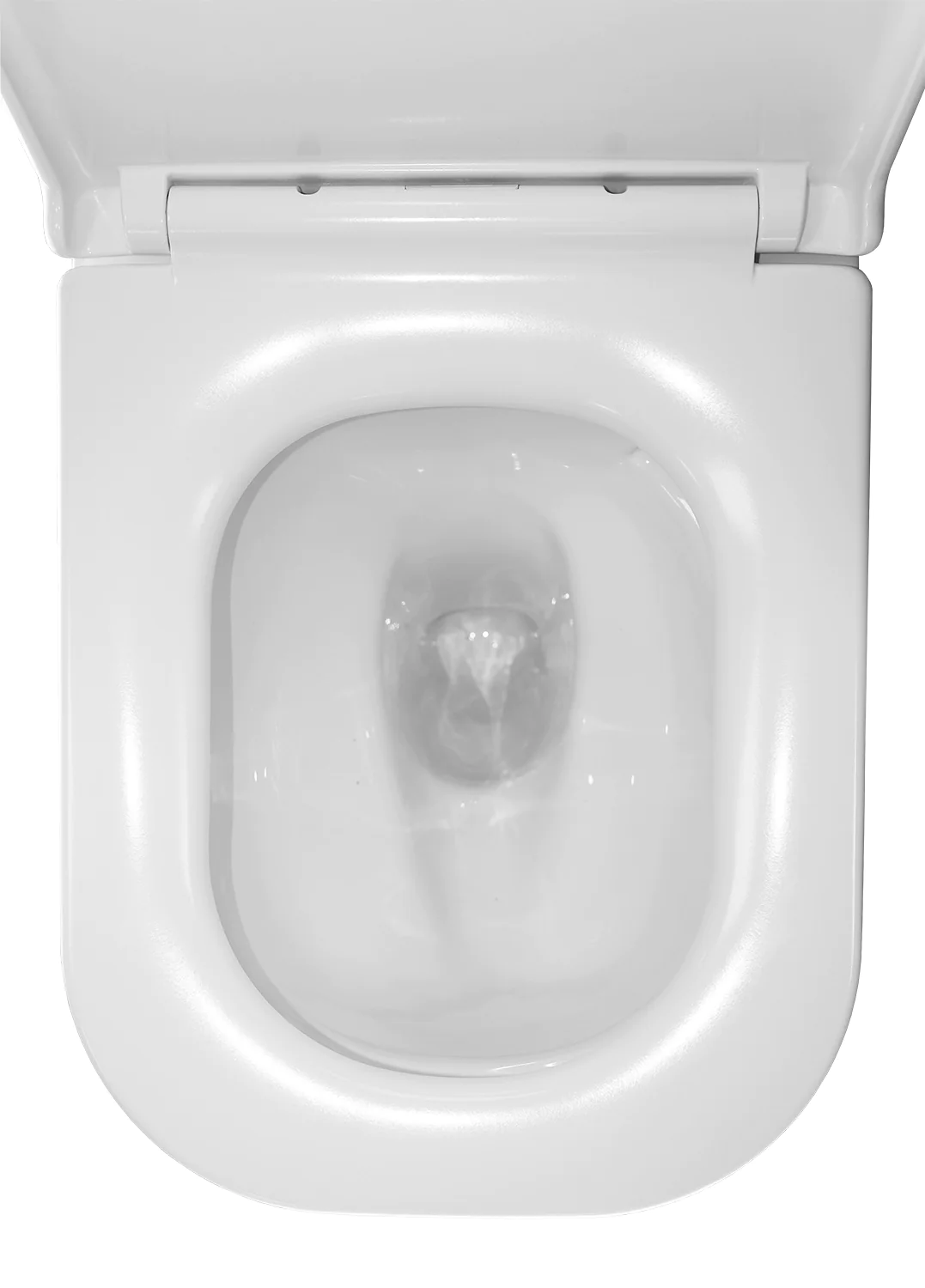 Унитаз-компакт Azario RIANO 355х620х790 напольный, безободковый, слив «Торнадо», с быстросъемным сиденьем «Микролифт» (AZ-1305A) — фото №8