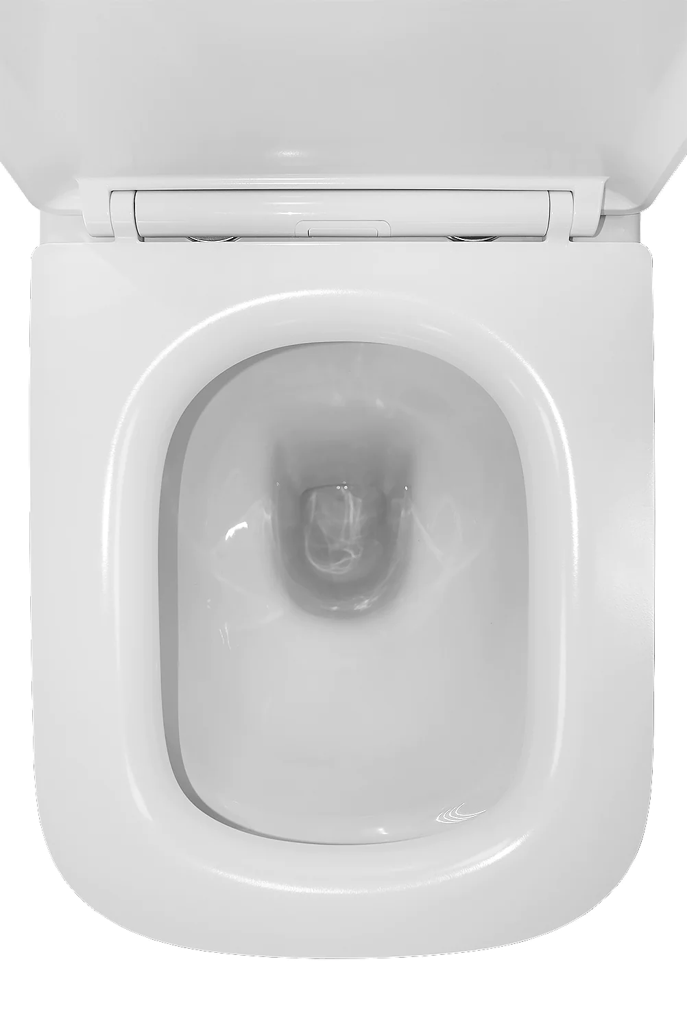 Унитаз-компакт Azario SAVIA 370х640х810 напольный, безободковый, система смыва Rimless, с быстросъемным сиденьем «Микролифт» (AZ-8303D-s) — фото №9