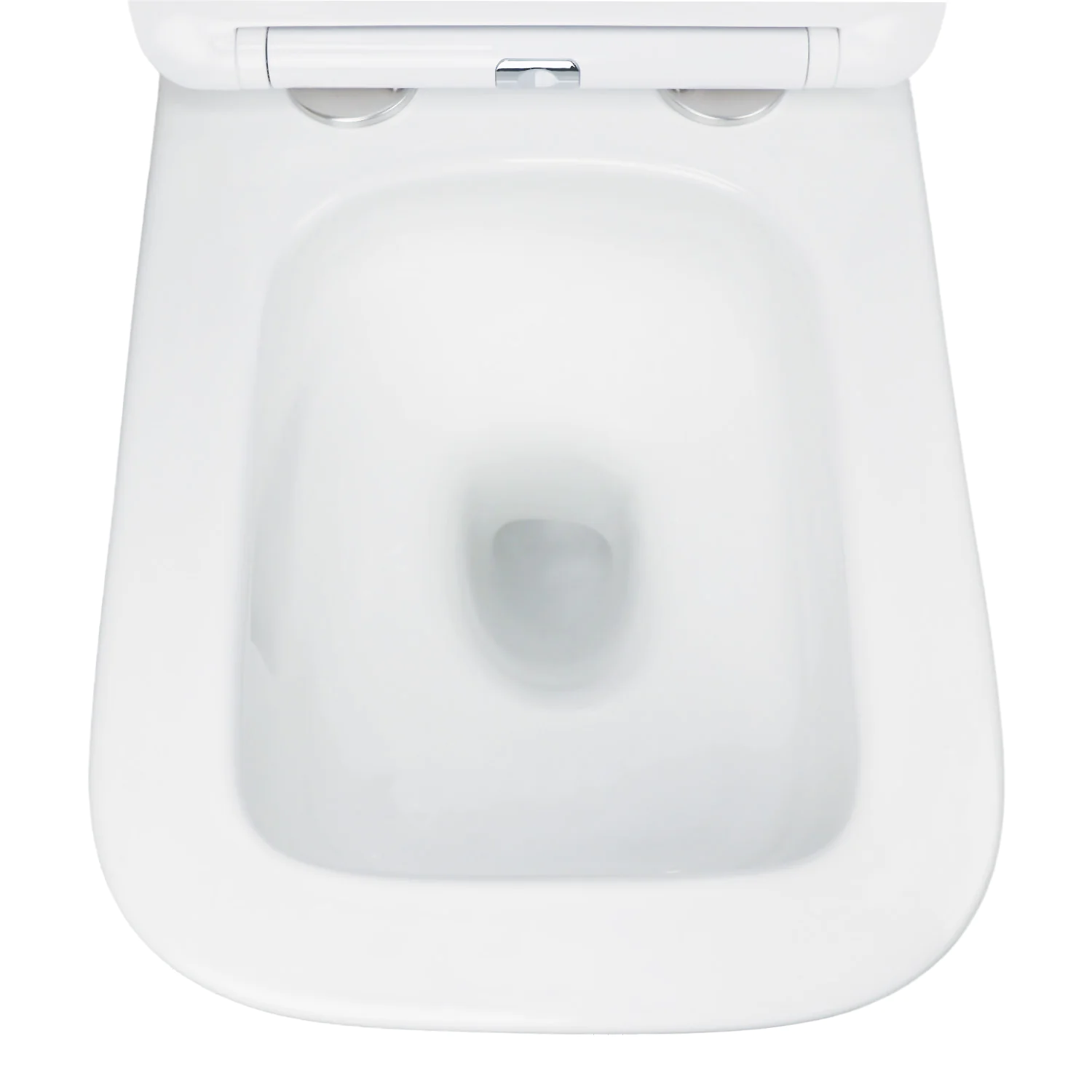 Унитаз подвесной Azario AIRA 340х485х365 безободковый, система смыва «Скрытое Торнадо», с быстросъемным сиденьем «Микролифт» (AZ-5171T-WHT) — фото №6