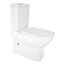 Унитаз-компакт Azario VARO 365х615х805 напольный, безободковый,с быстросъемным сиденьем Микролифт, полипропилен (AZ-2171)