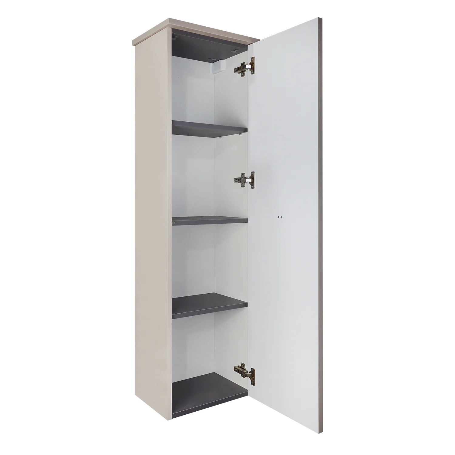 Пенал подвесной Azario LAURA 400х330х1350 правосторонний, кашемир, фурнитура золото (CS00096957) — фото №2