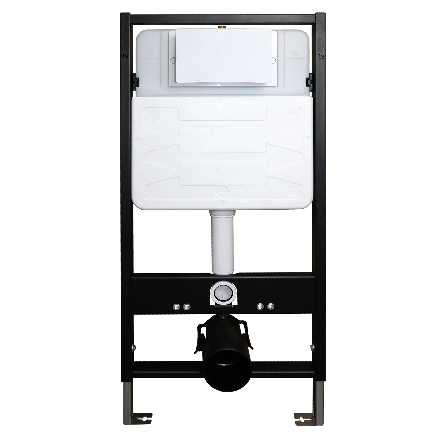 Сет: Инсталляция для подвесного унитаза AZARIO FORTE 3/6л.+ подвесной унитаз Loranto DELPHI, с системой смыва Tornado, сиденье микролифт (AZ-100-100F+91343) — фото №2