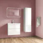 Комплект тумба Azario Velluto 100 1000х450х660 подвесная, с раковиной Астория 100, белый матовый (CS00097538) — фото №11