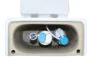 Унитаз-моноблок Azario RAYO 355х685х775 безободковый,с системой смыва Rimless, с быстросъемным сиденьем микролифт (AZ-6385) — фото №11
