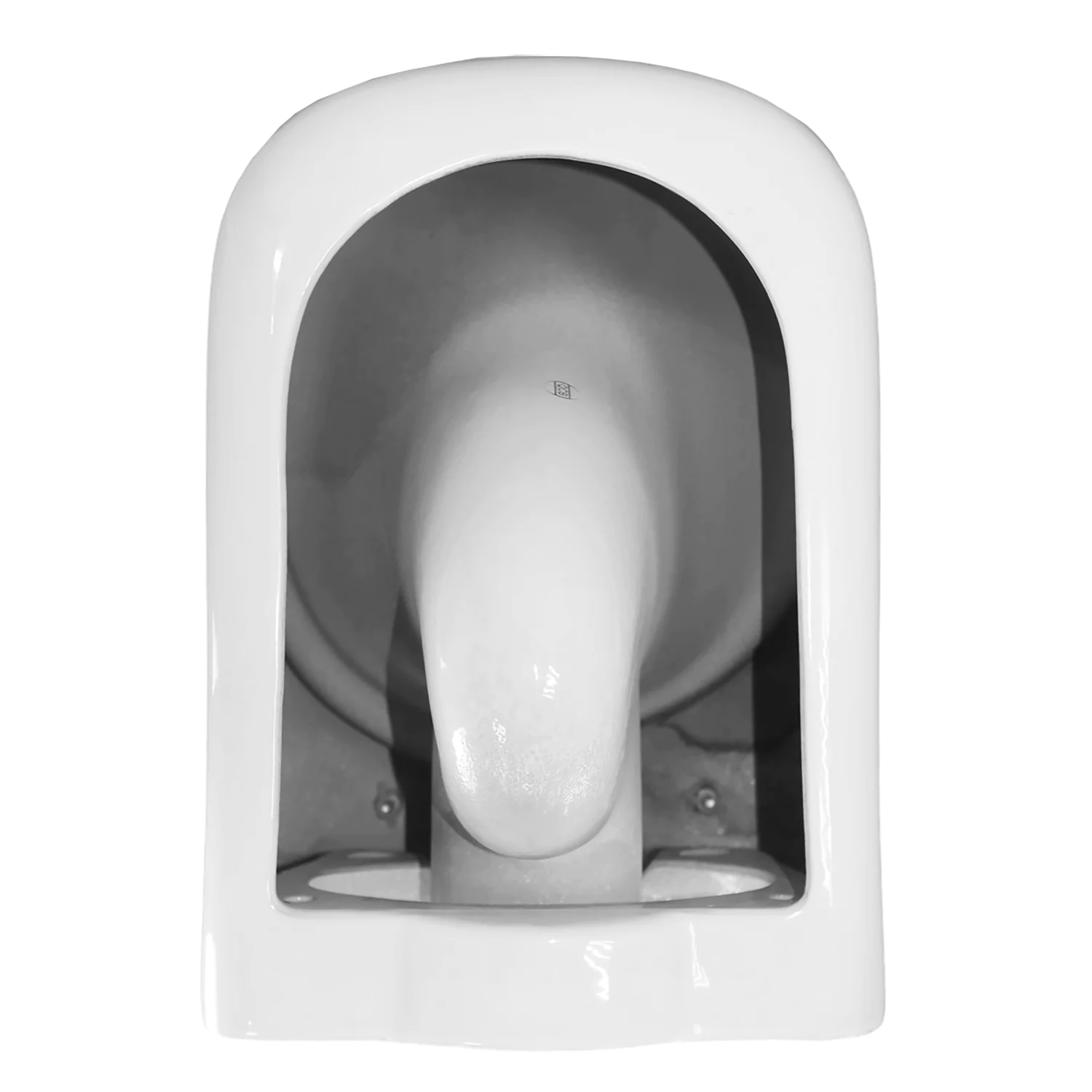 Унитаз подвесной Azario Vesper 360х510х365 безободковый, слив «Скрытое Торнадо», с быстросъемным сиденьем микролифт (AZ-1373WH) — фото №13