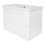 Комплект Тумба Azario KANTRI 80/2 800х460х650 подвесная, с раковиной Фостер 80, белый глянец (CS00097255)