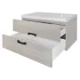 Комплект Тумба Azario ARMARIO 90/2 900х450х585 подвесная, с раковиной CLASSIK 90, кашемир (CS00097024) — фото №2