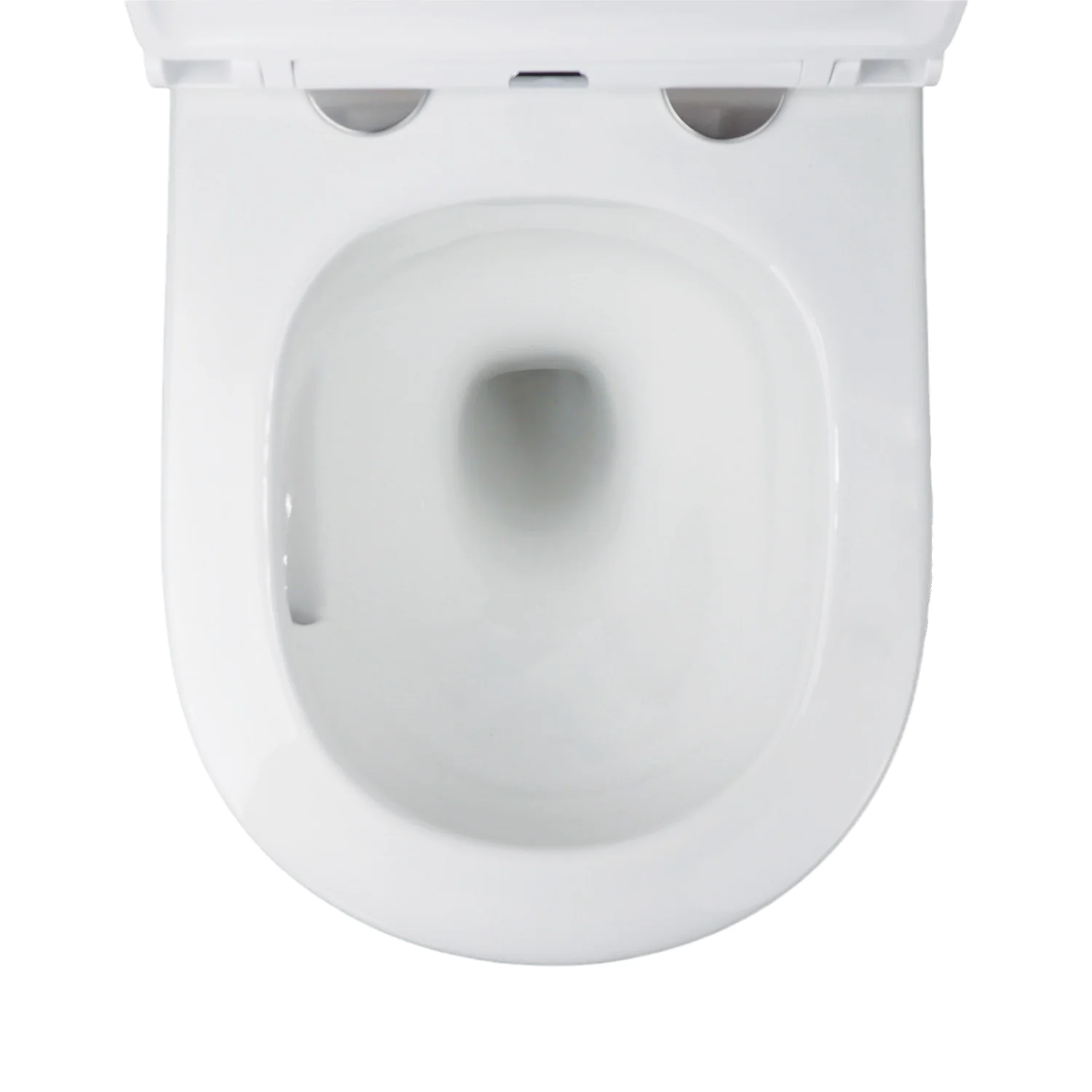 Унитаз подвесной Azario ADAGIO 360х485х365 безободковый, система смыва «Скрытое Торнадо», с быстросъемным сиденьем «Микролифт» (AZ-5177T-WHT) — фото №8