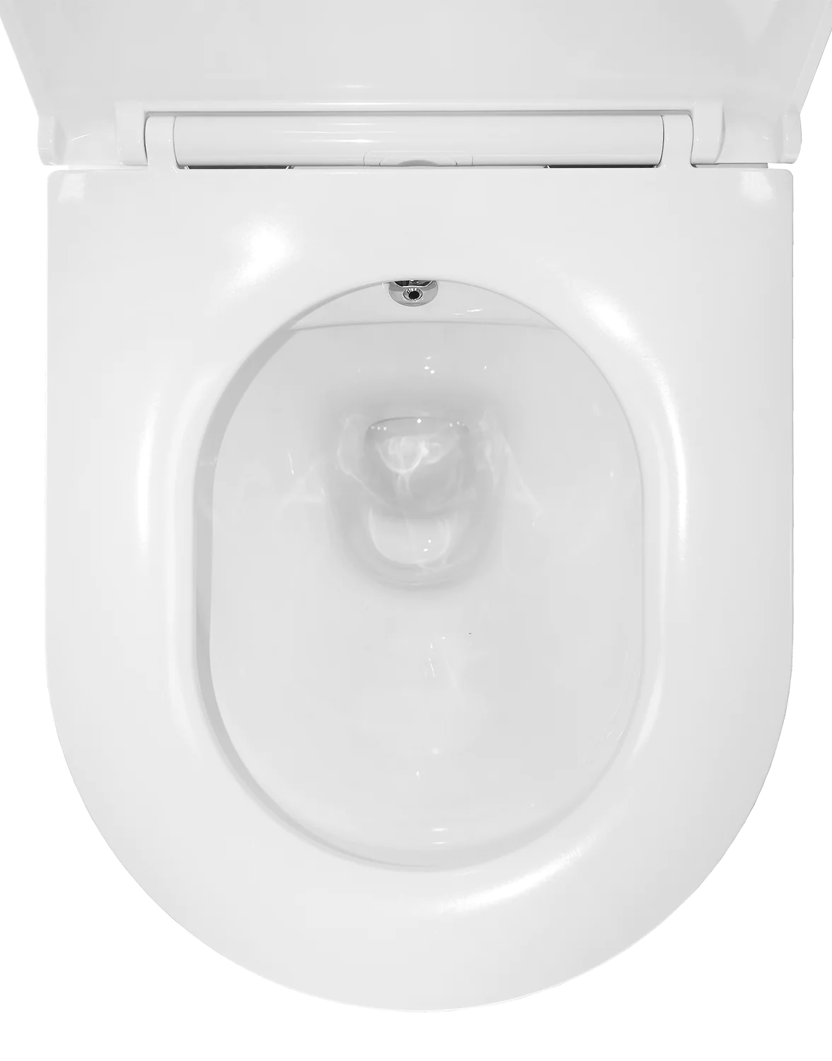 Унитаз подвесной Azario Grado 365х495х365 безободковый, с функцией биде, с быстросъемным сиденьем микролифт (AZ-046E-NR) — фото №11