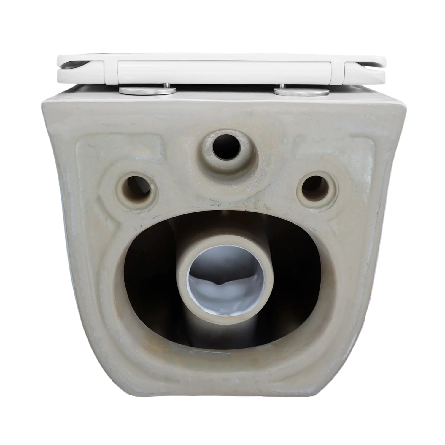 Унитаз подвесной Azario LISTA 490х365х340 безободковый, система смыва «Скрытое Торнадо», с быстросъемным сиденьем «Микролифт» (AZ-1177T) — фото №11